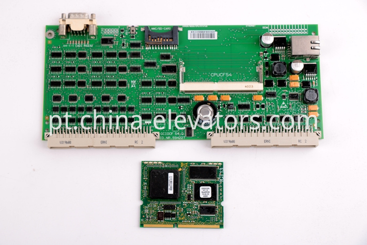 Schindler 5500 /7000 elevador principal 594227 Schindler 5500 / 7000 Elevator Mainboard 594227